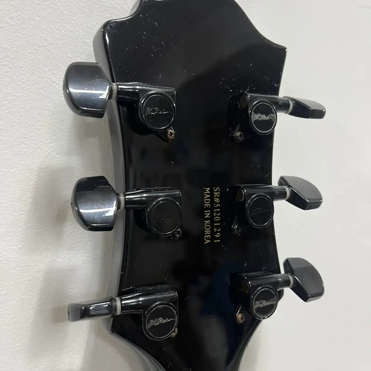 BC Rich NJ 시리즈 넥 스루 웨이브 기타