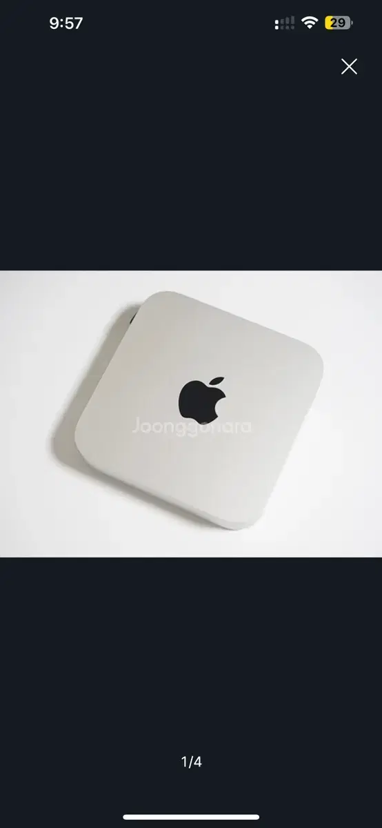 apple Mac mini 새거같은 맥미니 m2 풀박 애플케어