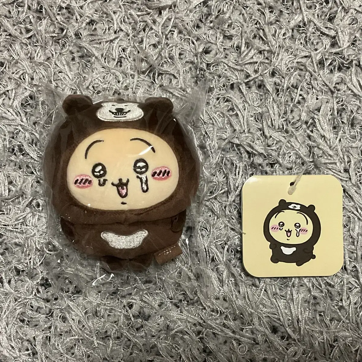 치이카와 말레이곰 우는 울먹 우사기 마스코트