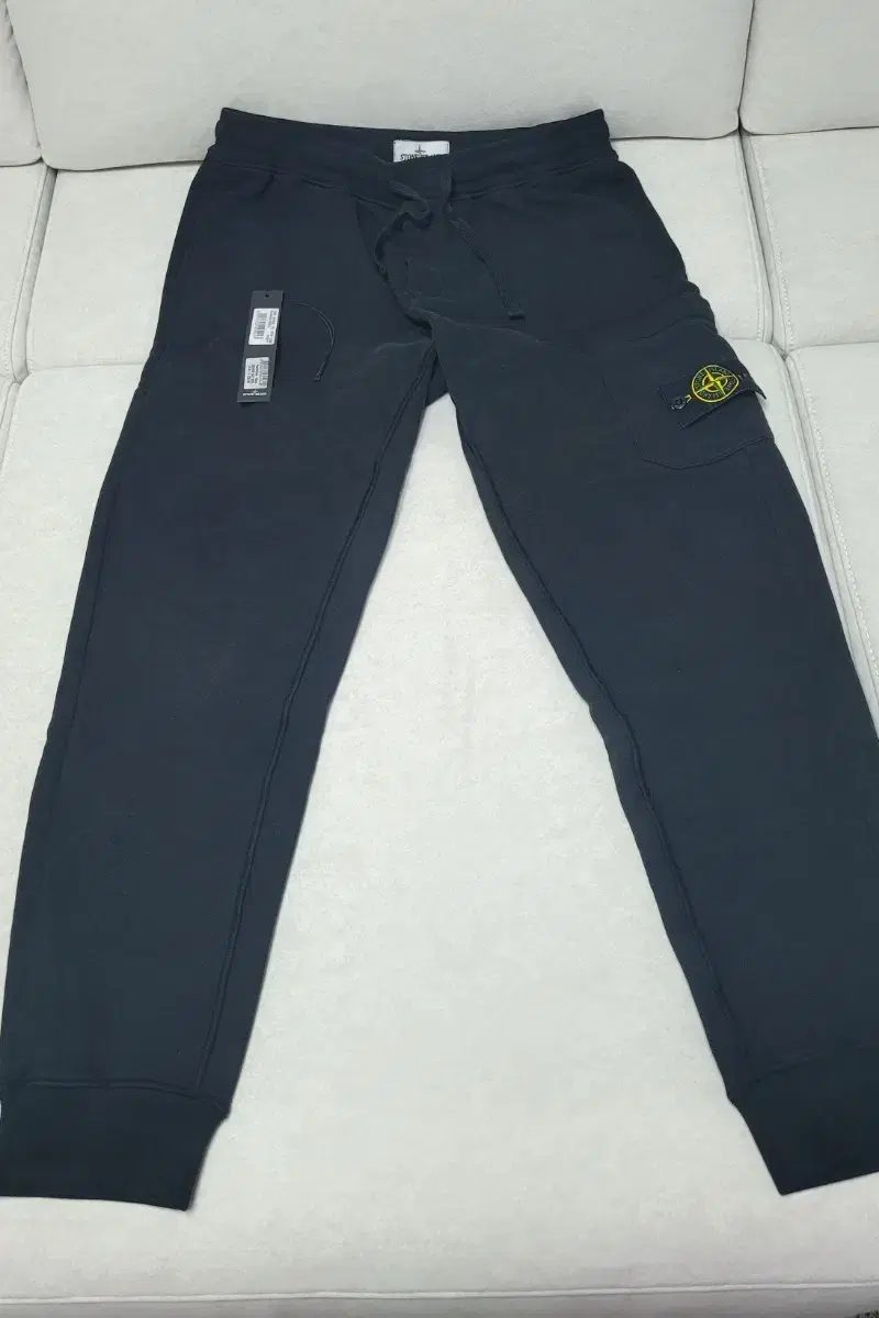 Stone Island Garment Dying Fleece (brushed) Training Pants Black L