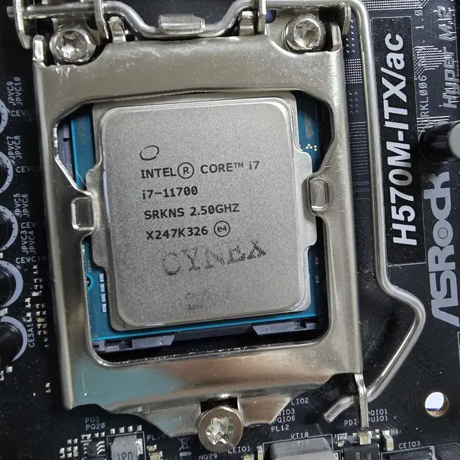 i7-11700, asrock h570m-itx