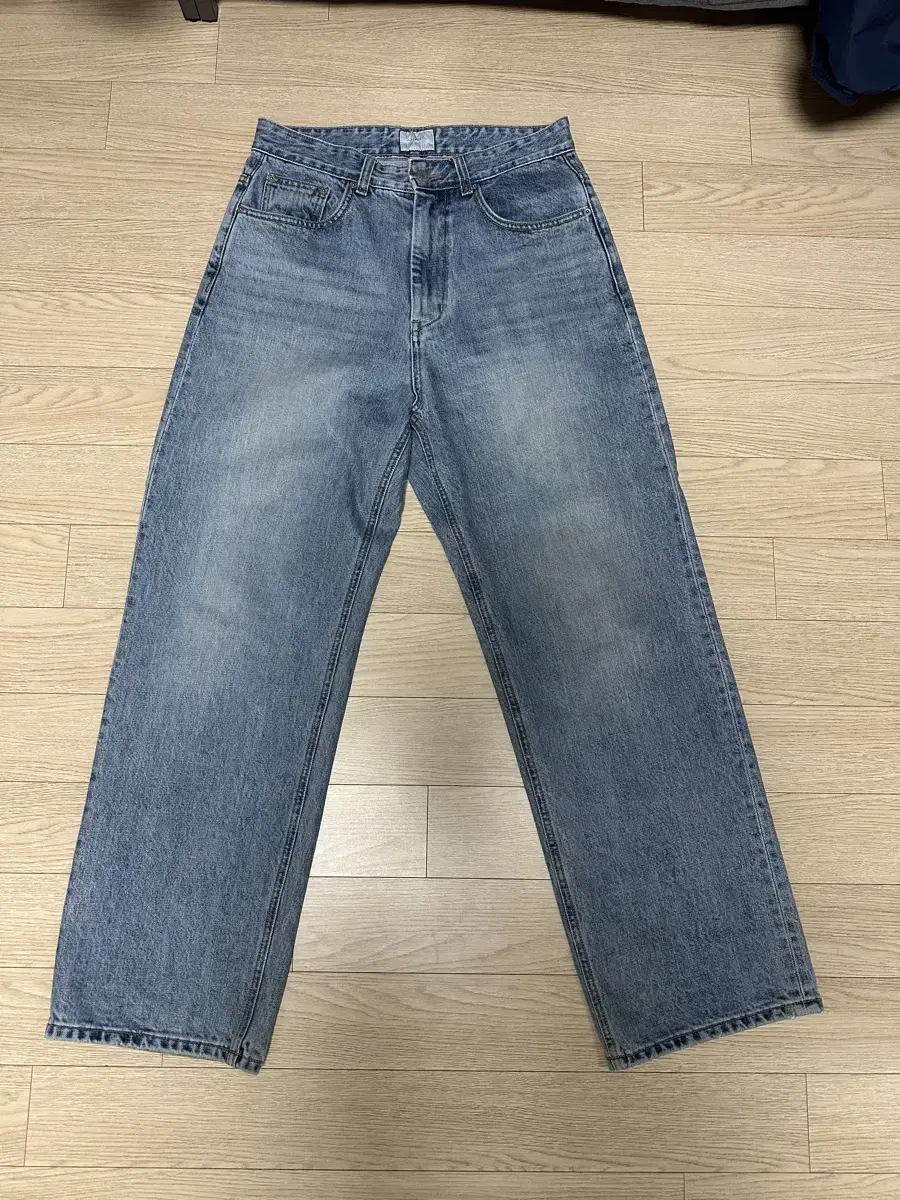 U's Wide Denim Light Bloo S 2xW