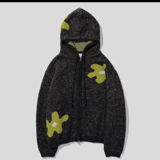 aeae daisy knit hoodie 데이지 니트 후디