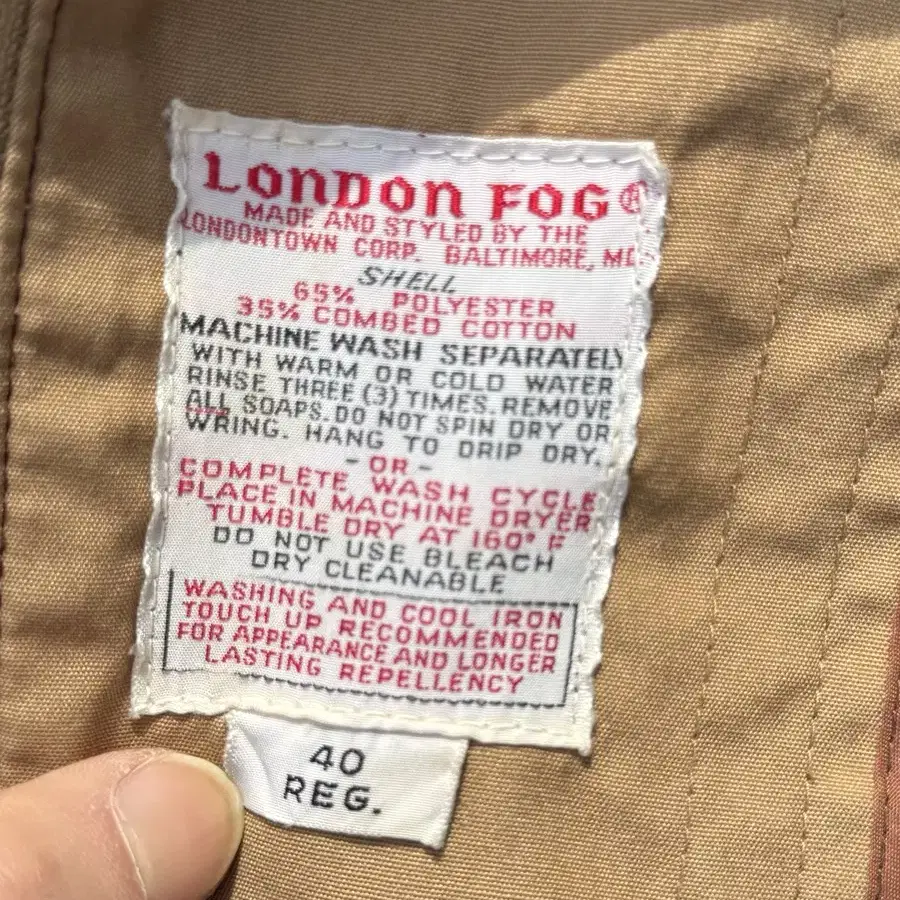 80s London Fog jacket