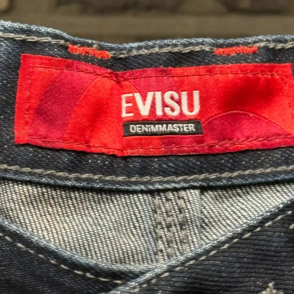 EVISU 에비수 셀비지 생지 데님