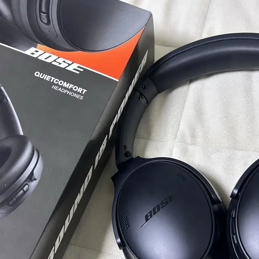 Bose 보스 QC 헤드셋 트리플 블랙