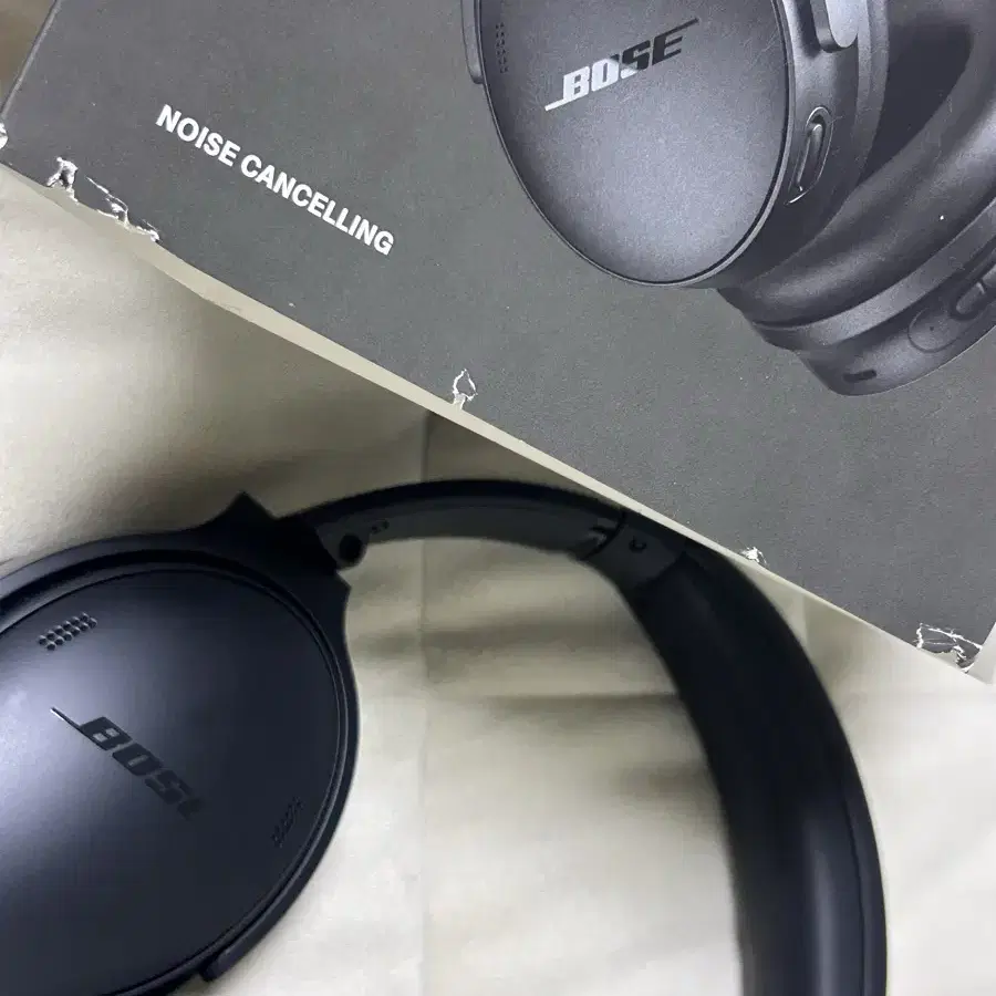 Bose 보스 QC 헤드셋 트리플 블랙