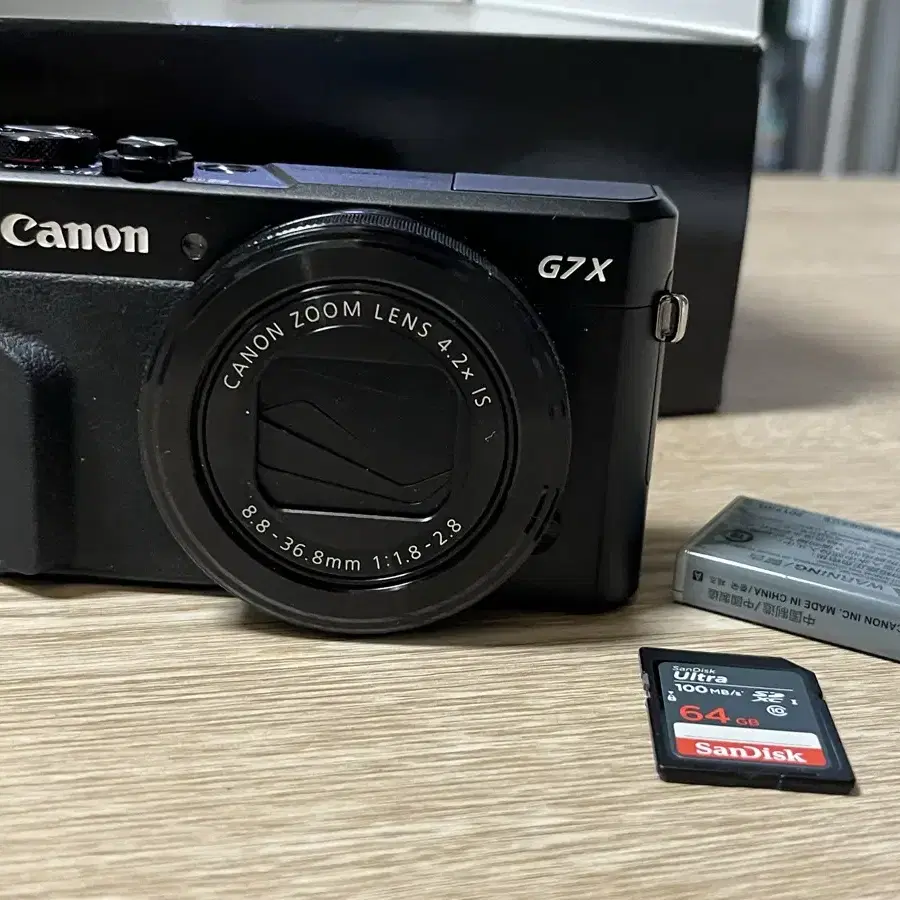 Canon 캐논 g7x mark2 카메라