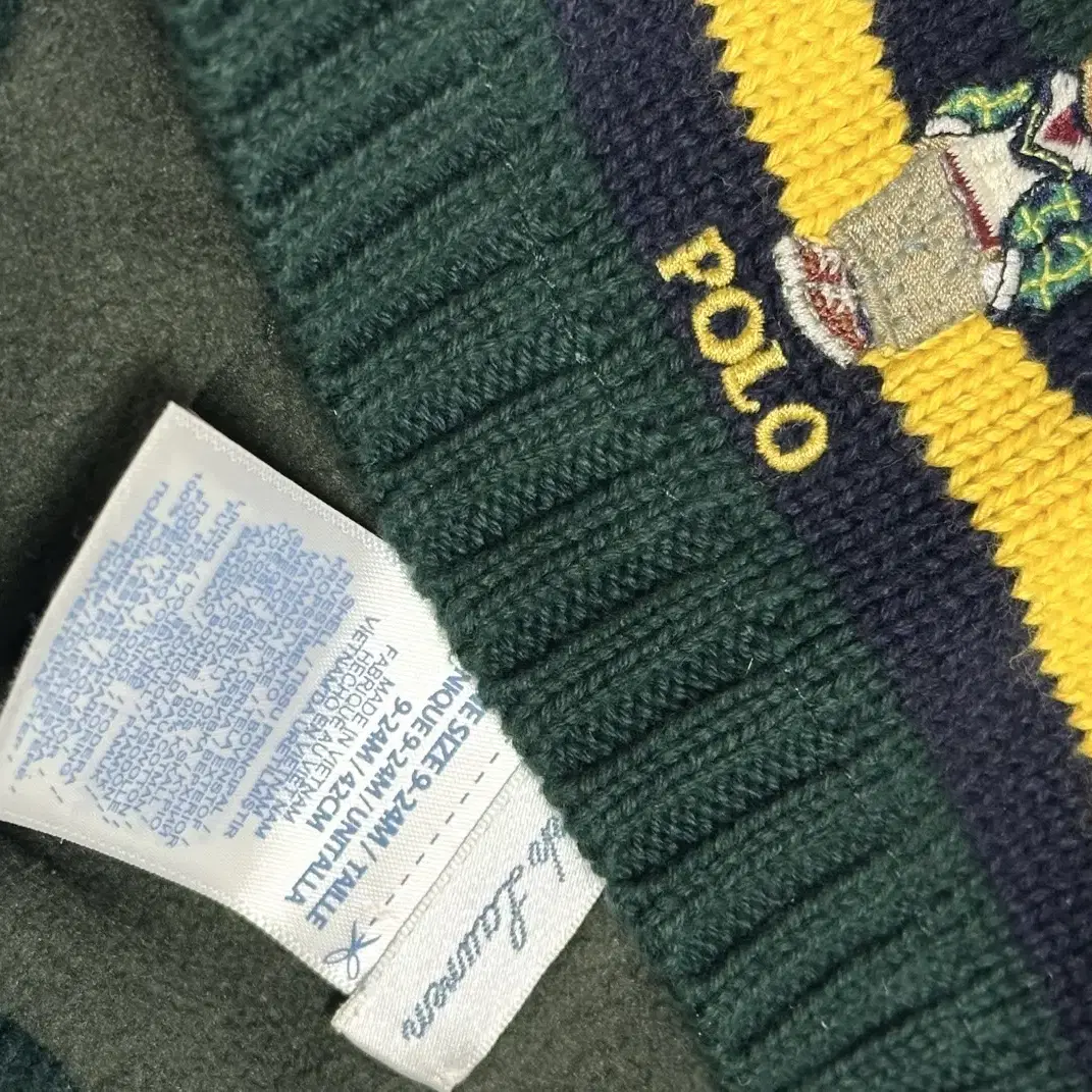 폴로 랄프 로렌 POLO RALPH LAUREN 자수 비니