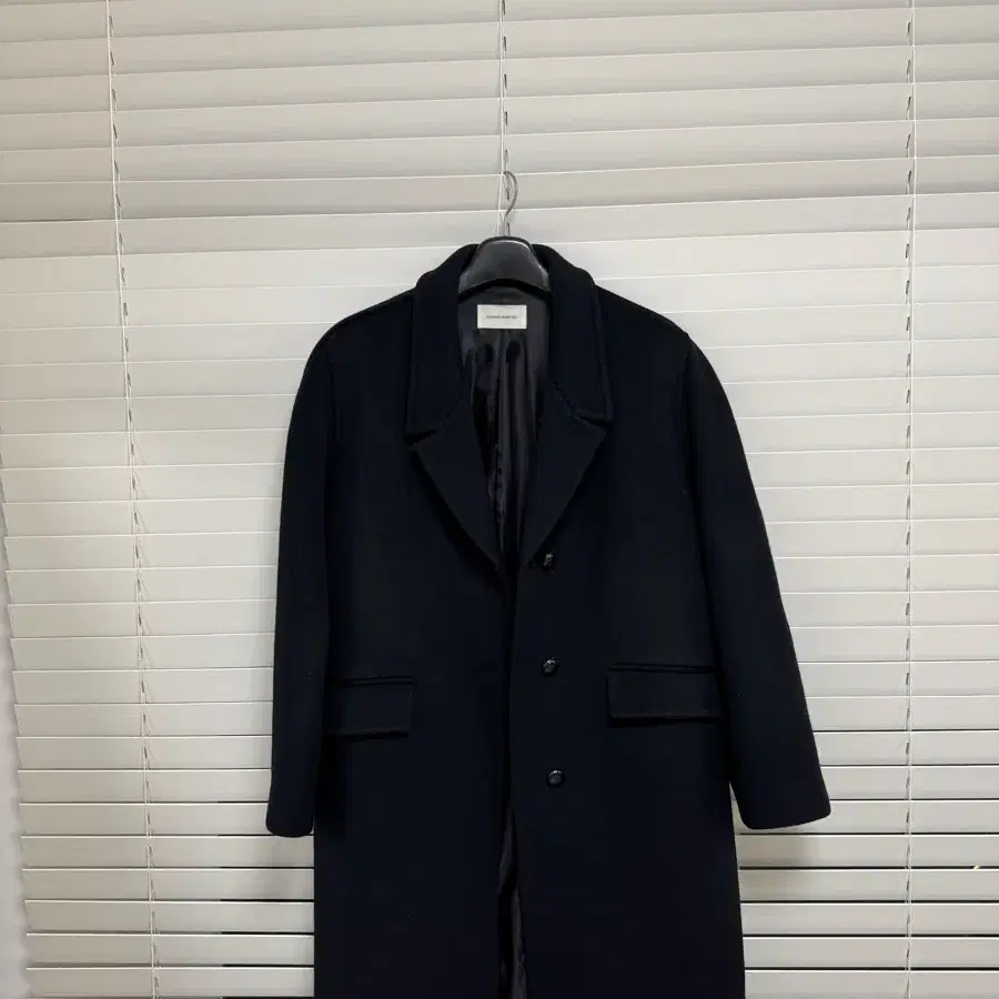 낫띵리튼 코트 Mayor oversized coat (Black)