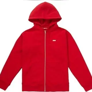 슈프림 레드 후드 집업(XL) Supreme Windstopper Zip