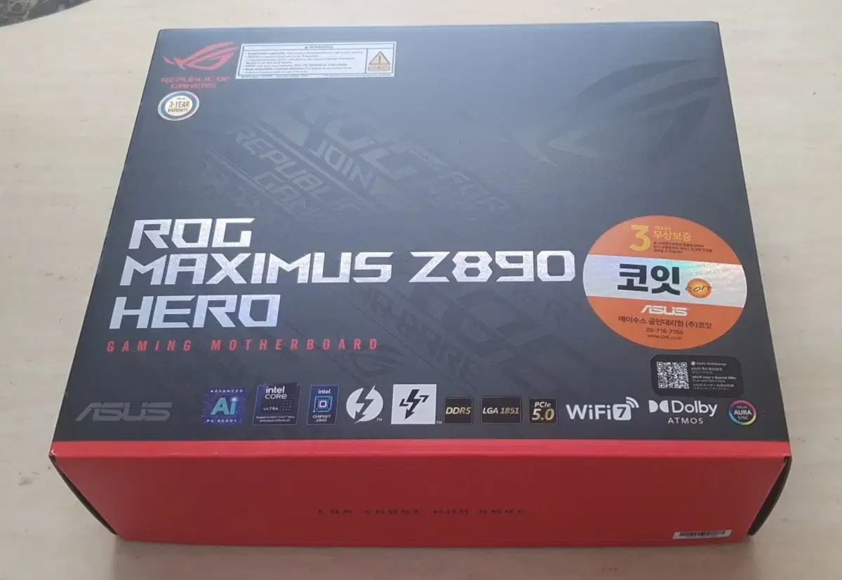 ASUS ROG MAXIMUS Z890 HERO 코잇[AS4년]