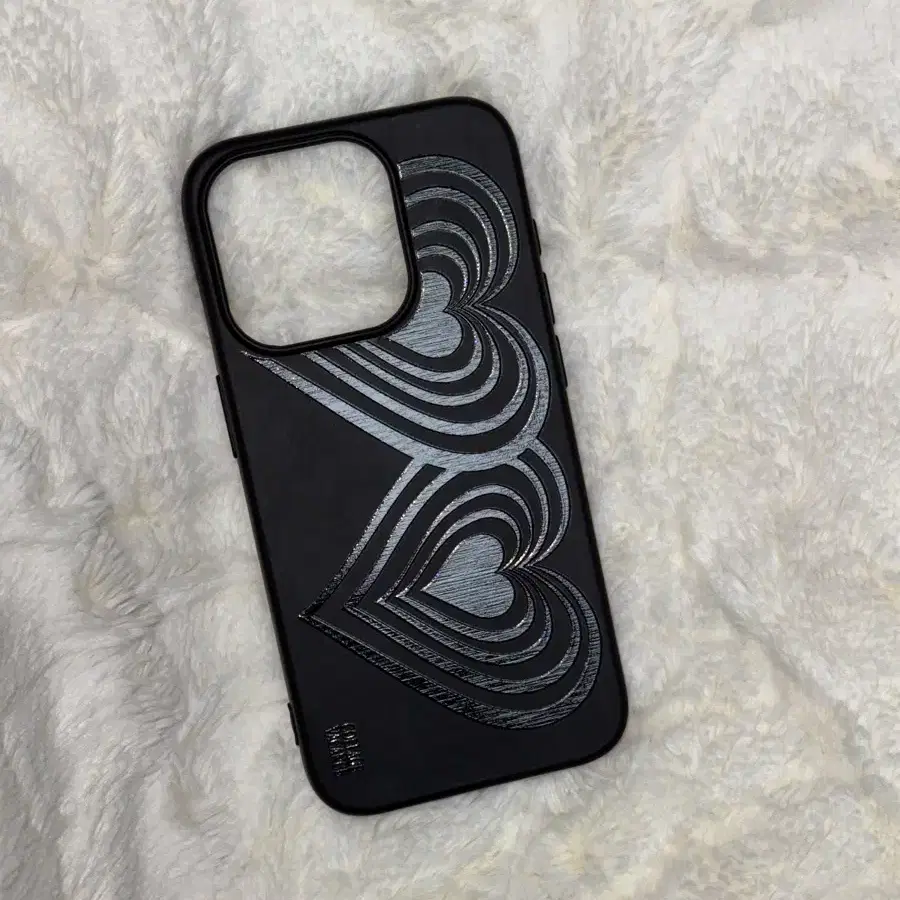 꼴라주바캉스 stripe heart softcase iphone15pro