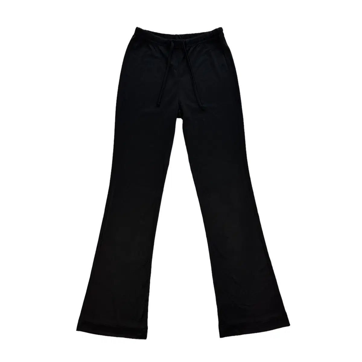 지초이 23-005 FLARED PANTS BLACK