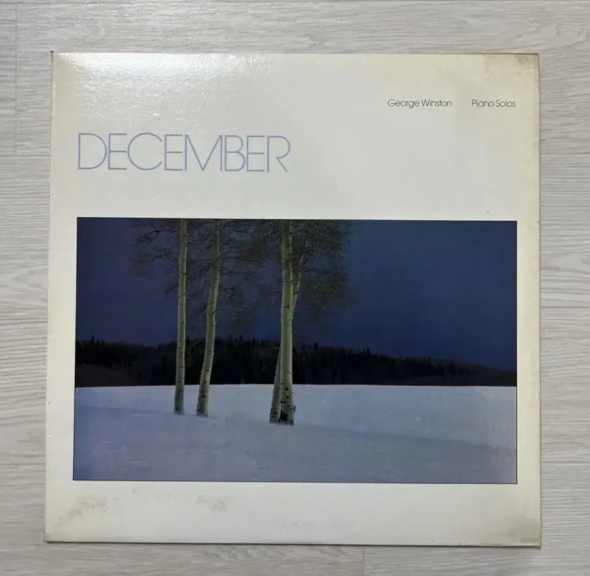 george winston december LP 엘피