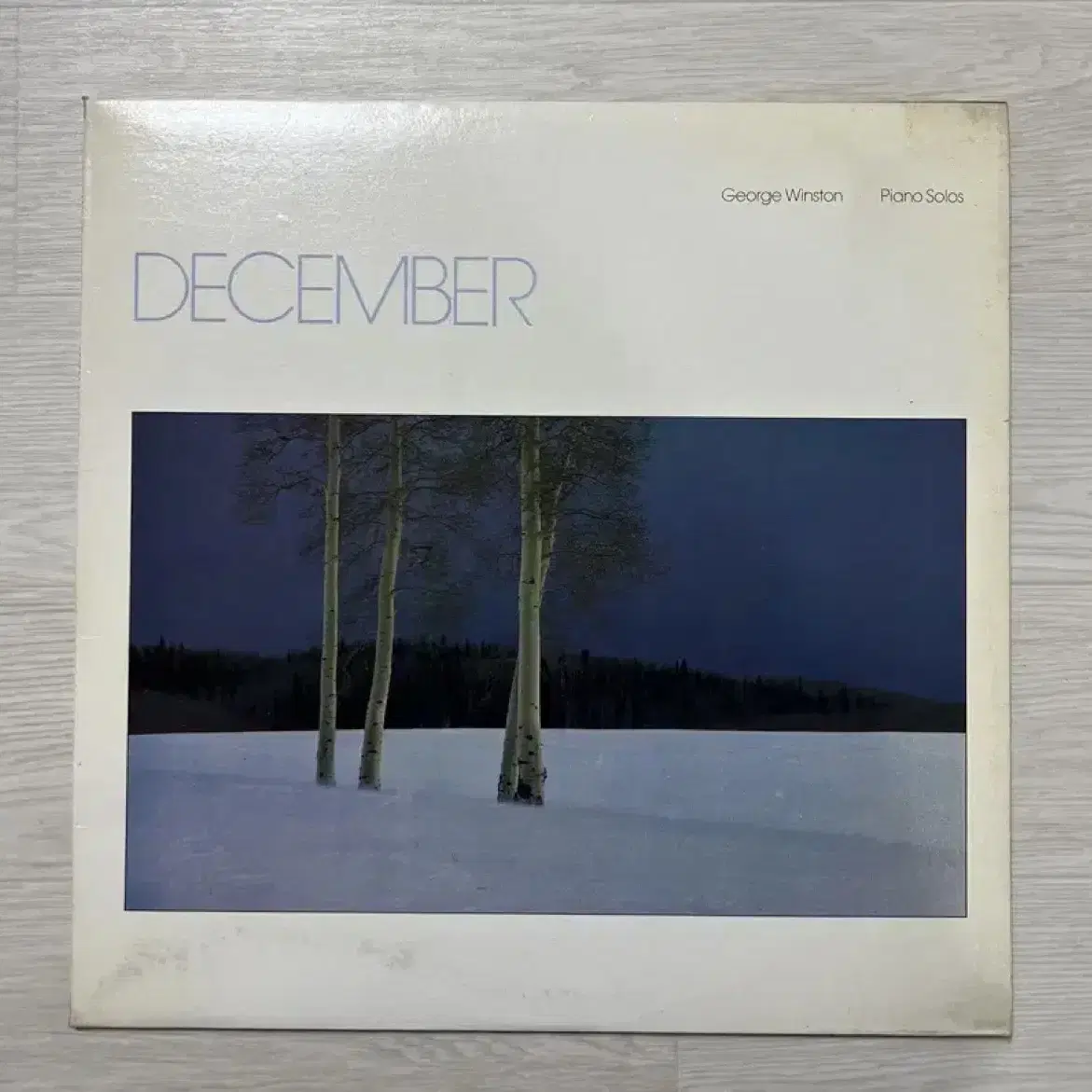 george winston december LP 엘피