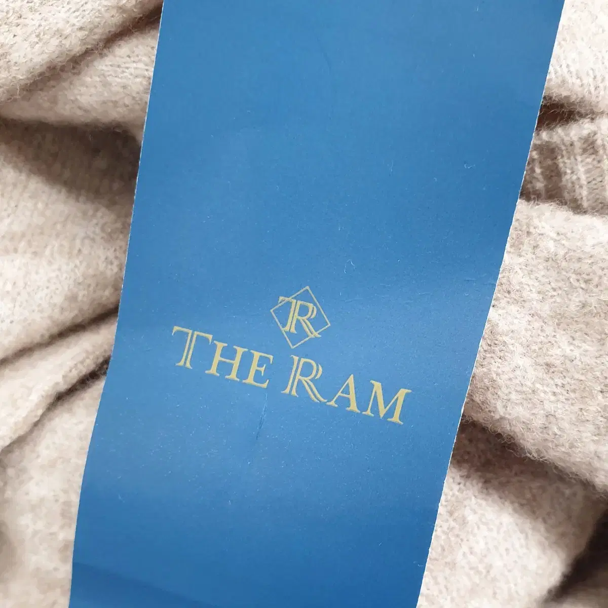 빈티지 만원샵 The RAM 격자 니트 가디건