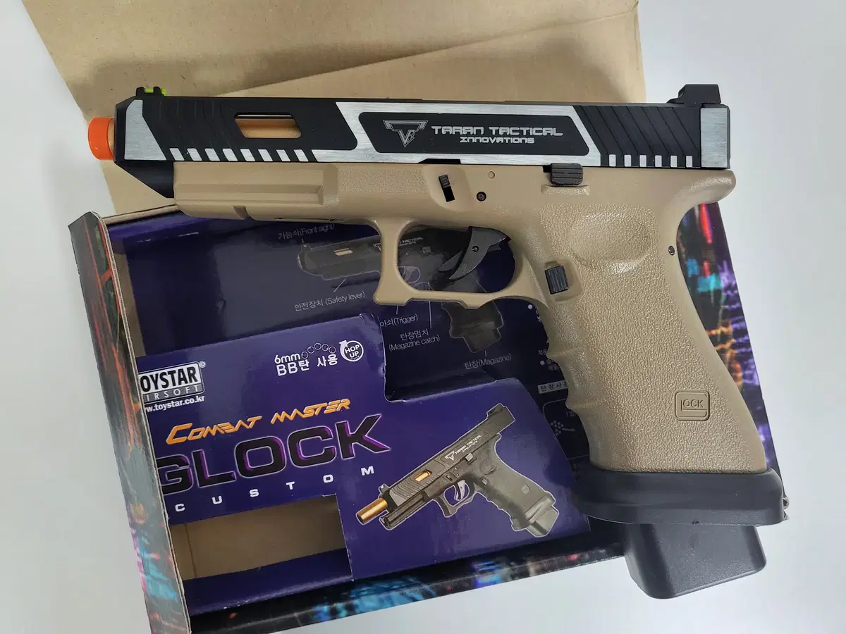 ToyStar Glock 34 Combatmaster Metal Kit Custom TAN