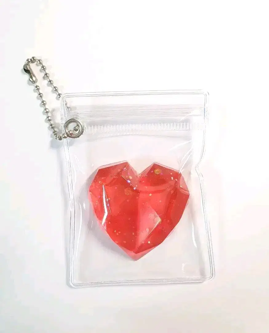 Idol Symbol Heart keyring Red