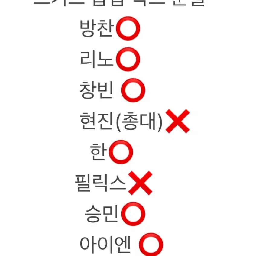 스키즈 HOP 팝업 럭키드로우 럭드 분철 미공포 앨범