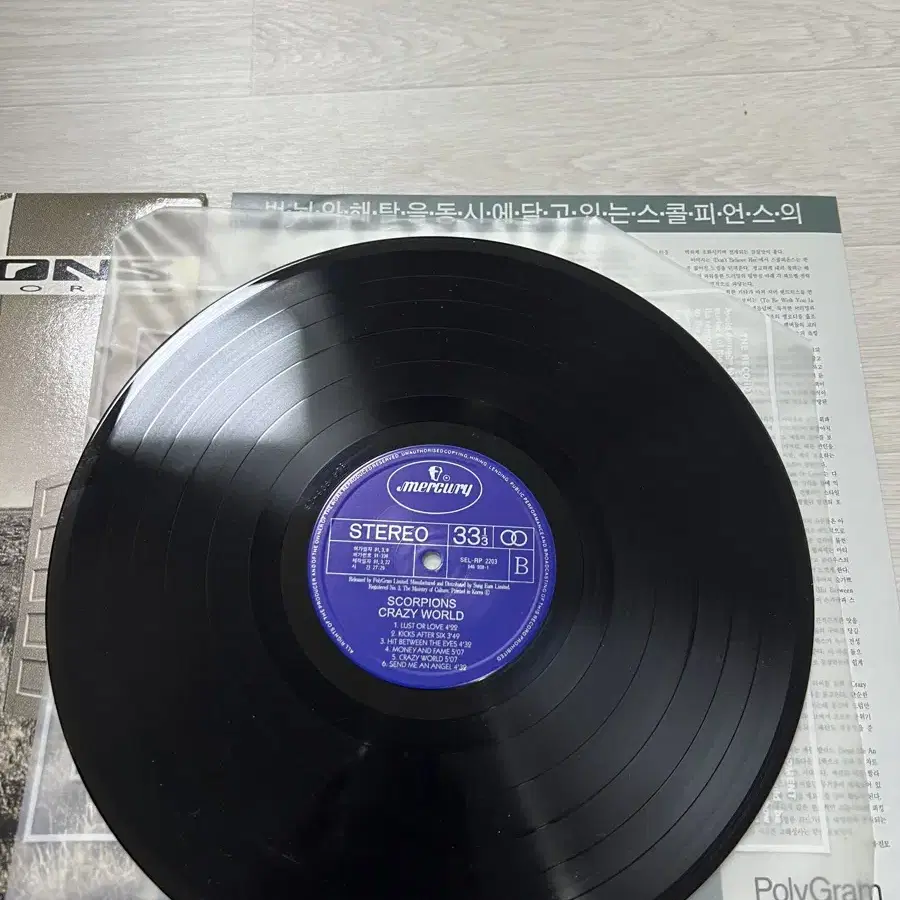 scorpions LP 엘피