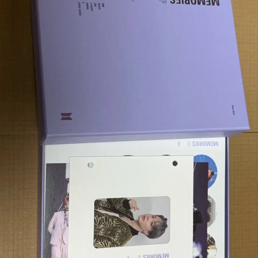 방탄 BTS 2018 메모리즈 블루레이 지민 Jimin 포카 poca