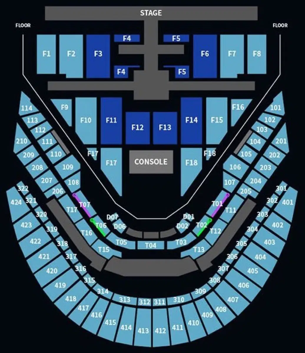 Nct 127 엔시티 콘서트 1층 첫콘 1/18(토) 양도 112구역