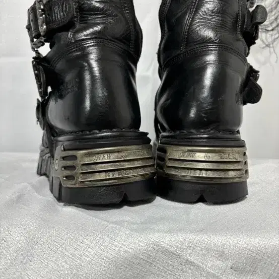 NewRock Flame Skull Punk Boots