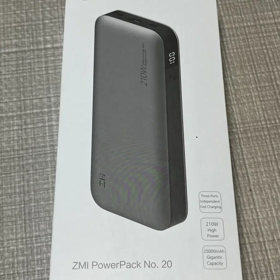 ZMI qb826g 210w 보조배터리 25000mAh