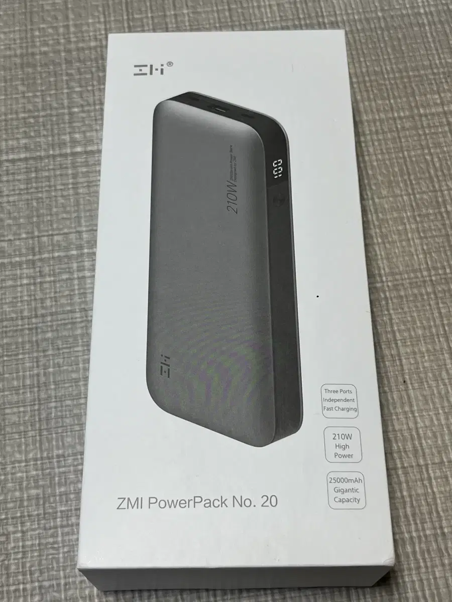 ZMI qb826g 210w 보조배터리 25000mAh