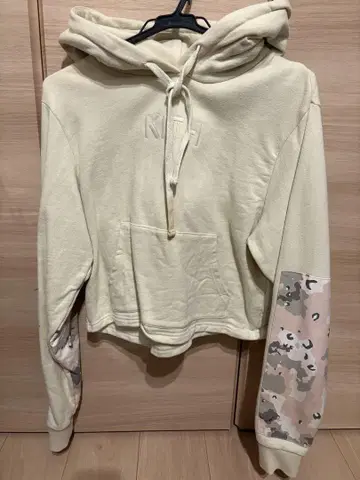 KITH woman 크롭 길이 후디