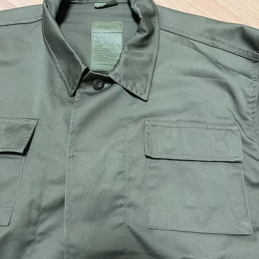 [YMCLKY] BDU FATIGUE JACKET olive Large