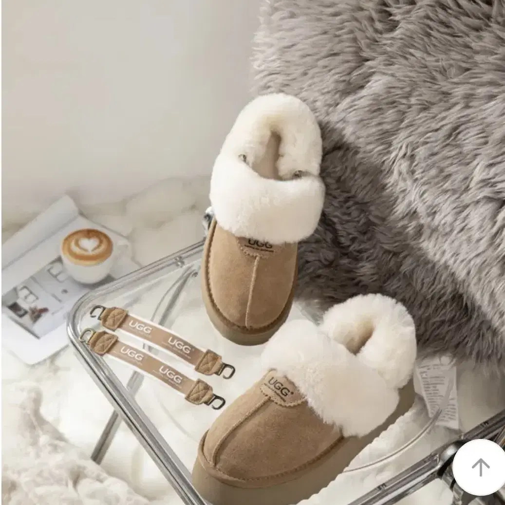 UGG 어그 플랫폼 3way 어그 슬리퍼