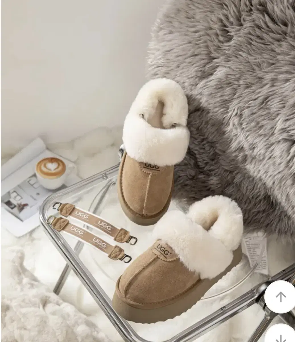 UGG 어그 플랫폼 3way 어그 슬리퍼