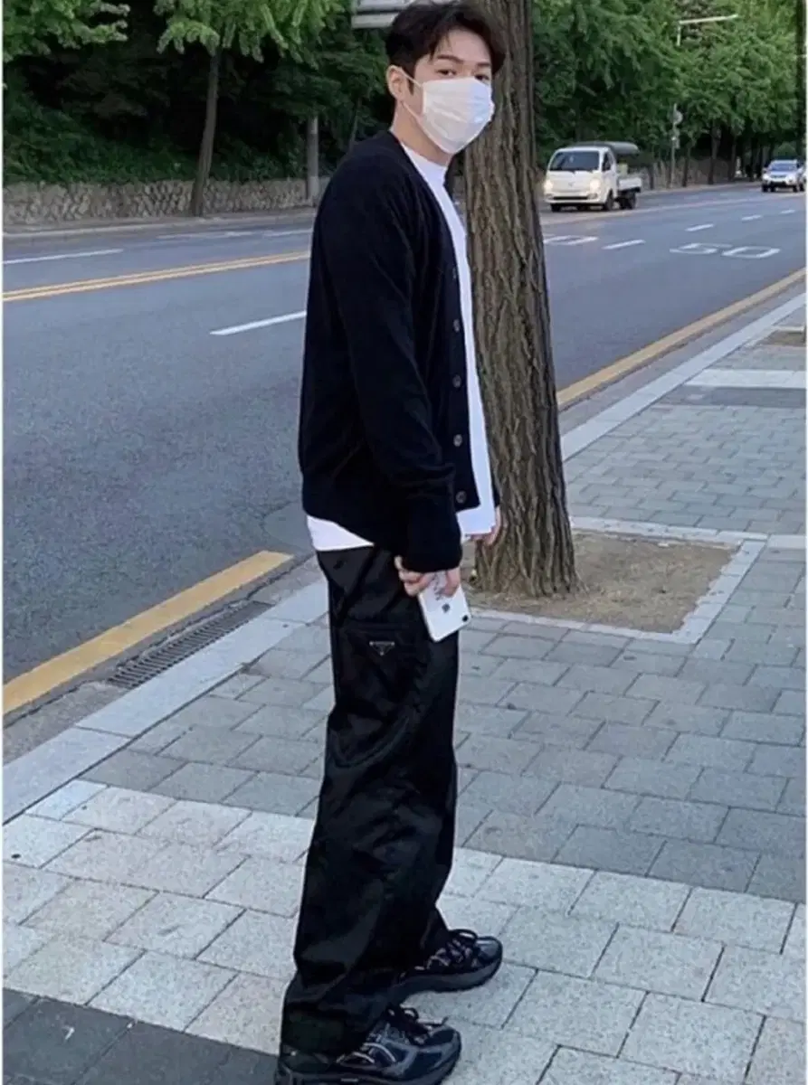 [48] Prada Rina Nylon Pants SPG30 kim hyunwoo Prada