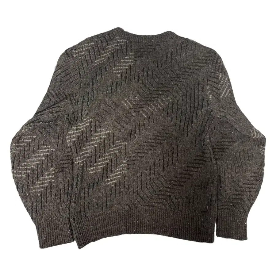 Button Pattern Sweater(brown)