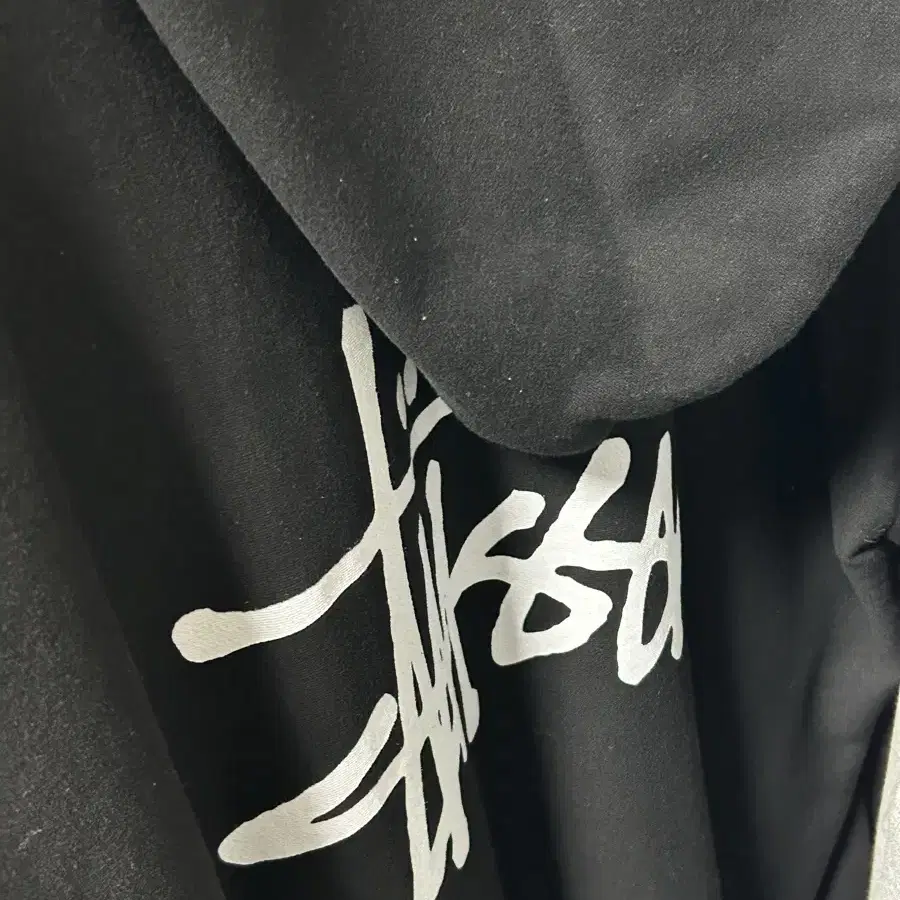 stussy 스투시 기모 후드티 xl