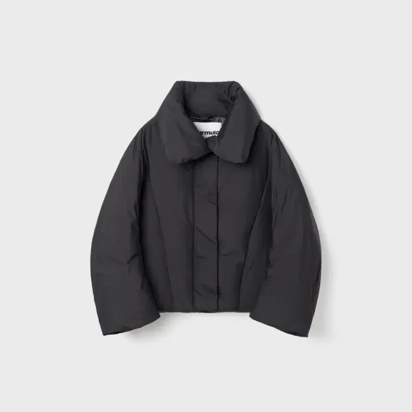 버뮬라 - HIGH NECK PUFFER JACKET (BLACK)