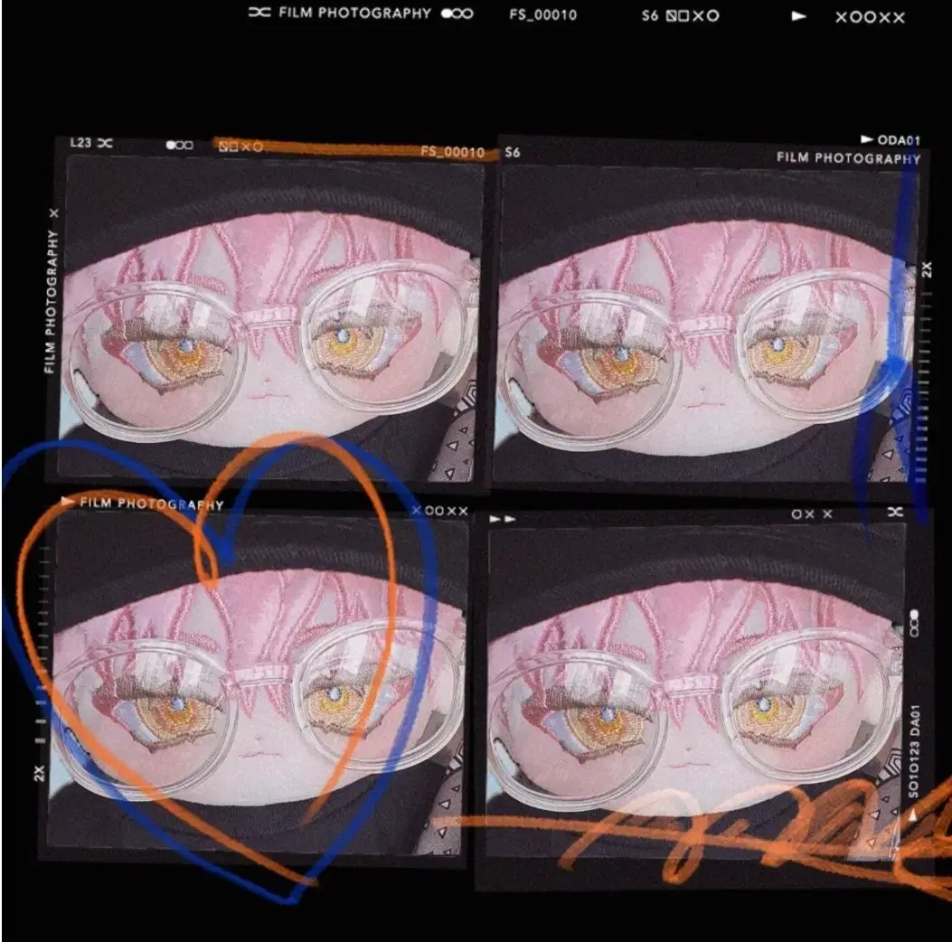 로주니 20cm 무속성 인형 솜인형 솜깅 20깅 떨깅 탈솜 핑크 장미