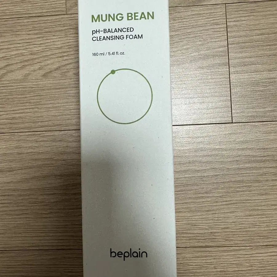 비플레인 녹두 약산성 클렌징폼 160ml