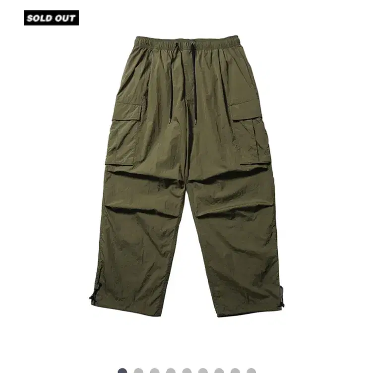 모이프 SS23]OVER MIL 6P PANTS / OLIVE RIPST