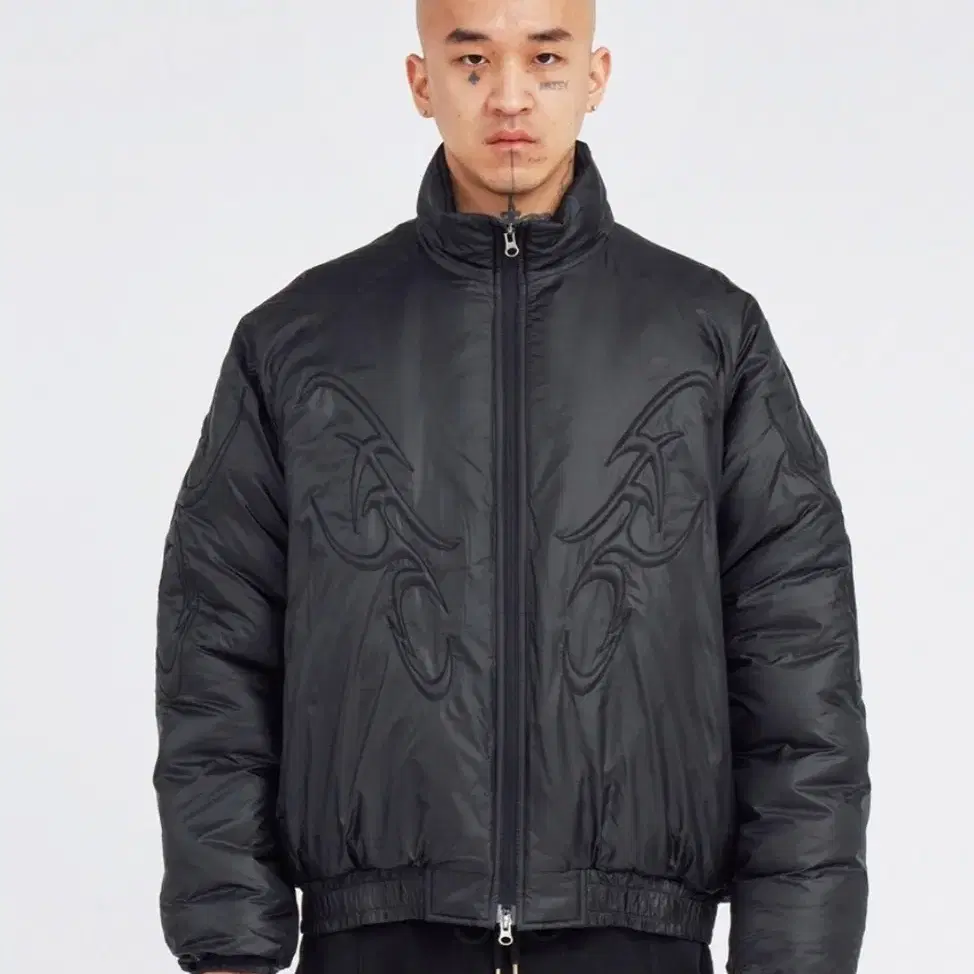 Tribal AJO Padded Jacket [BLACK]