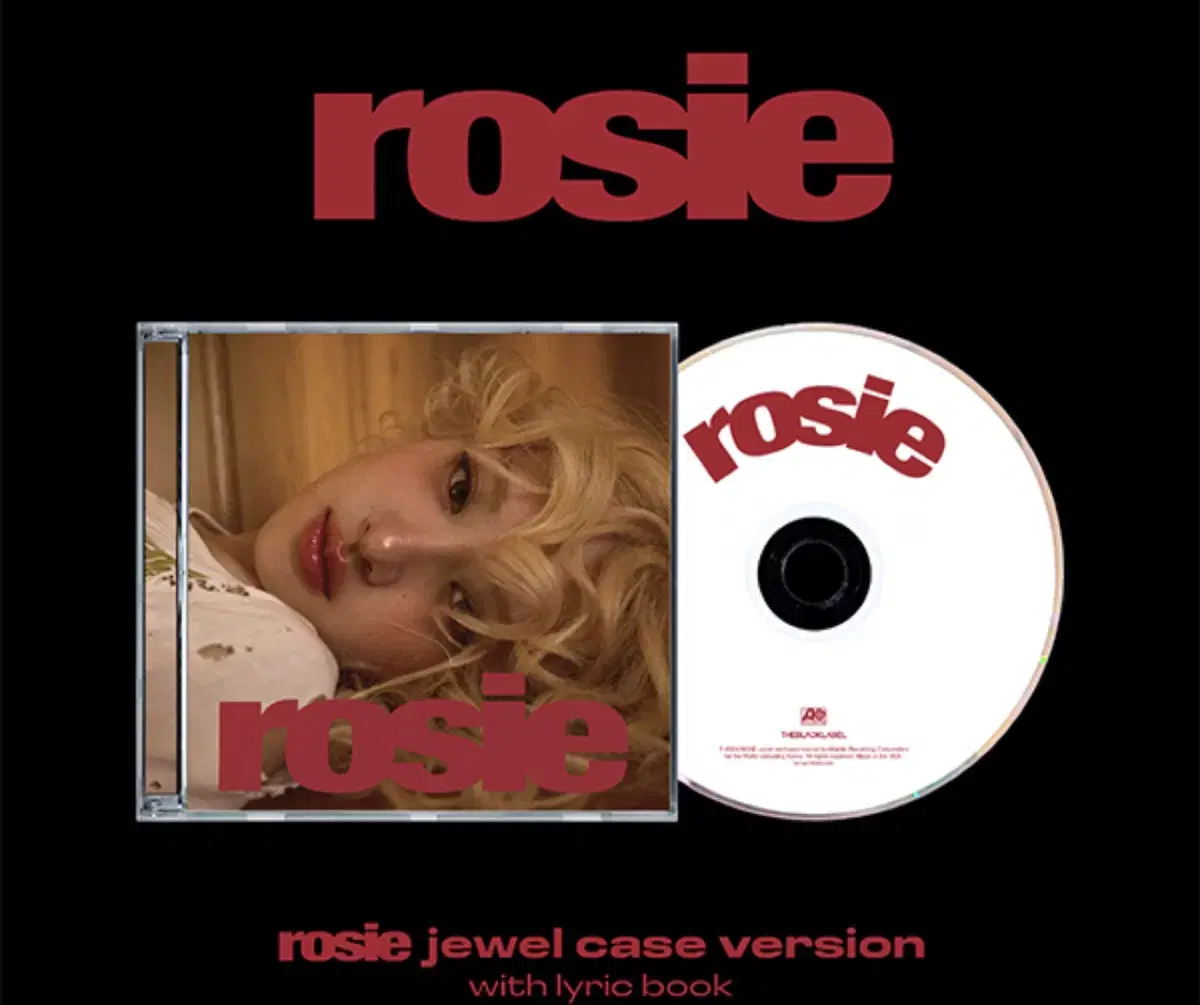 로제 rosie 미개봉 앨범 JEWEL ver.