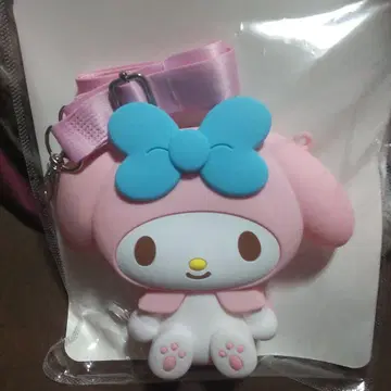 마이멜로디 실리콘 파우치 약 7.5 cm x 10.5 cm