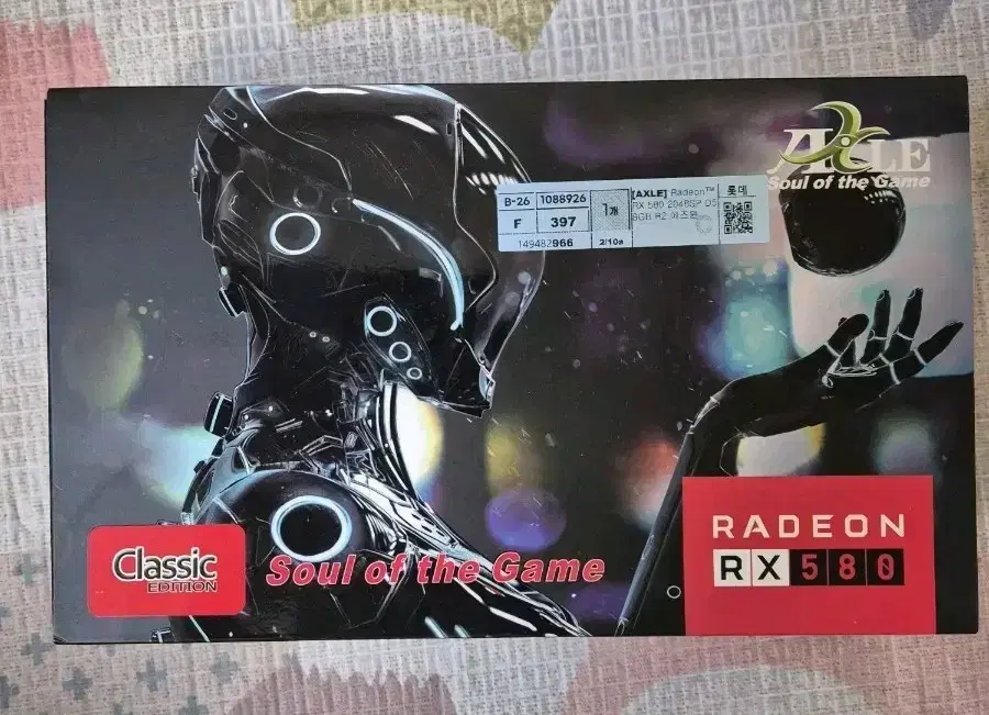 그래픽카드 RX 580 8g  거의새것