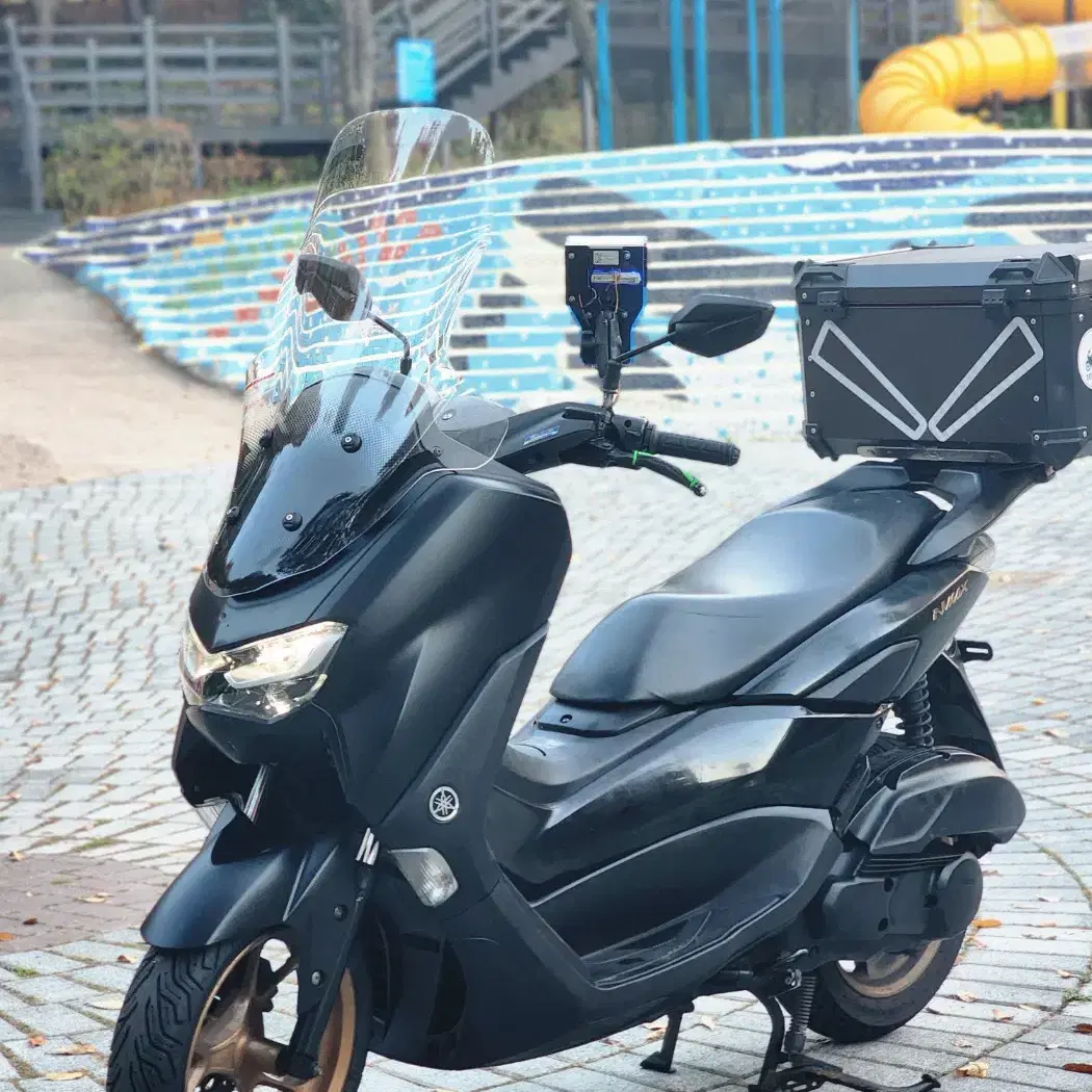 21년식 NMAX125 ABS 블랙 배달세팅 팝니다