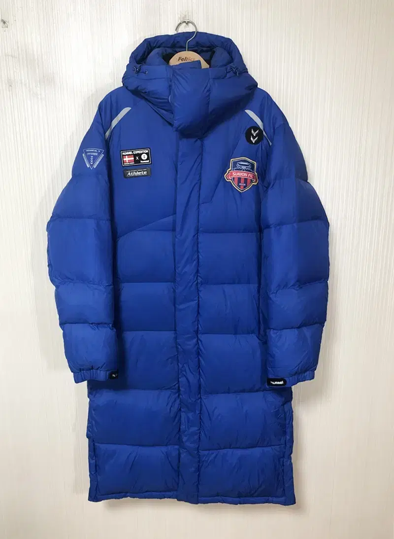 K리그 험멜 수원FC 덕다운 롱패딩자켓 3XL(110)