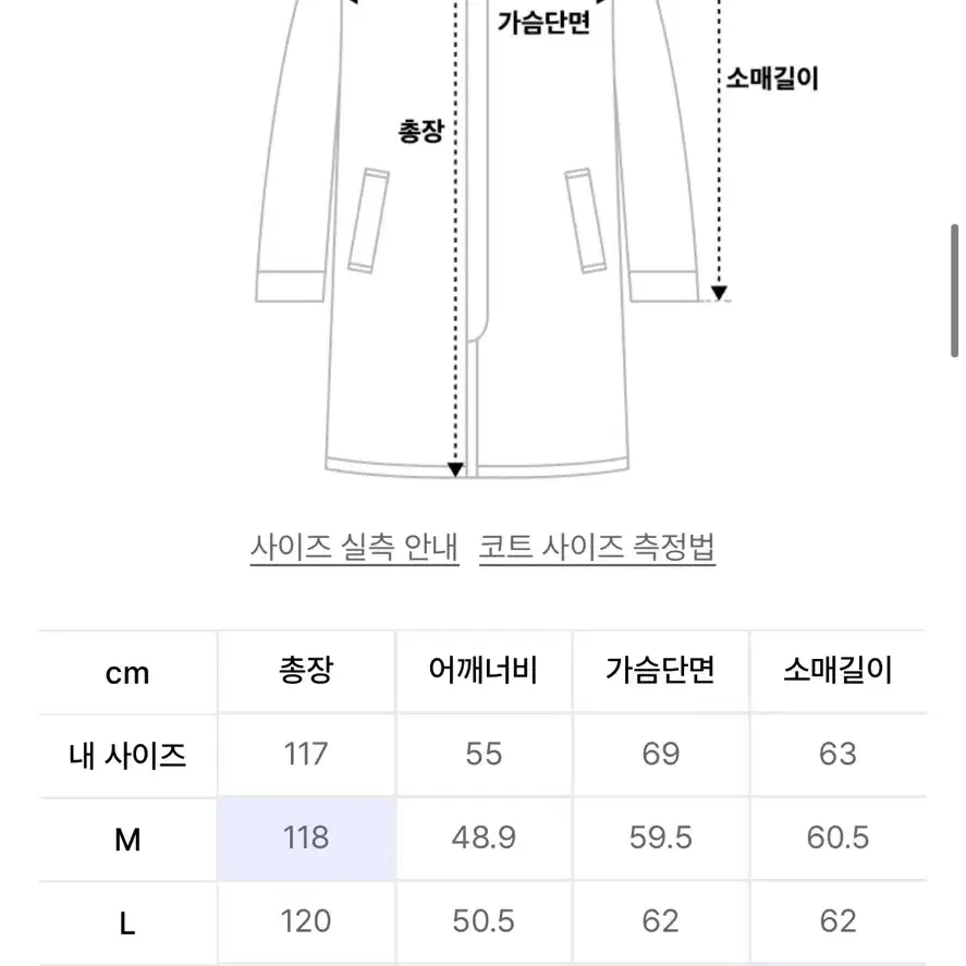 새상품) 무탠다드 캐시미어 블렌드 대디 숄더 더블 롱 코트 XL