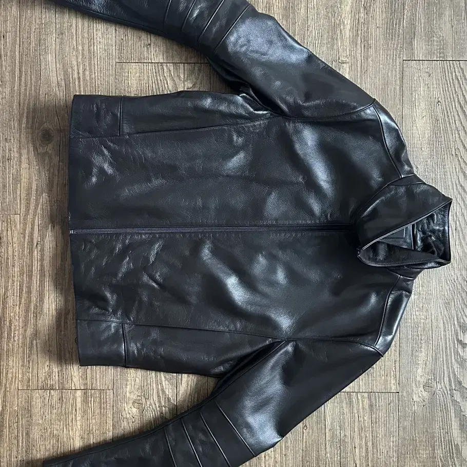 4) 머듈 레더 자켓 브라운 appendix leather jacket