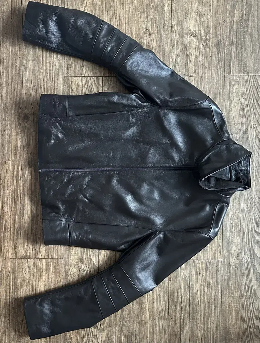 4) 머듈 레더 자켓 브라운 appendix leather jacket